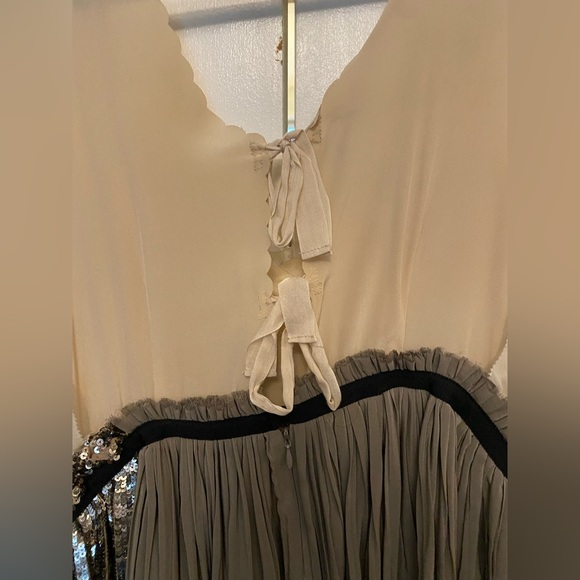 3.1 Phillip Lim sequin dress - Taupe, Ivory and Silver - Picture 7 of 7